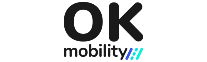 Logotipo de OK Mobility, cliente de Brand Brokers